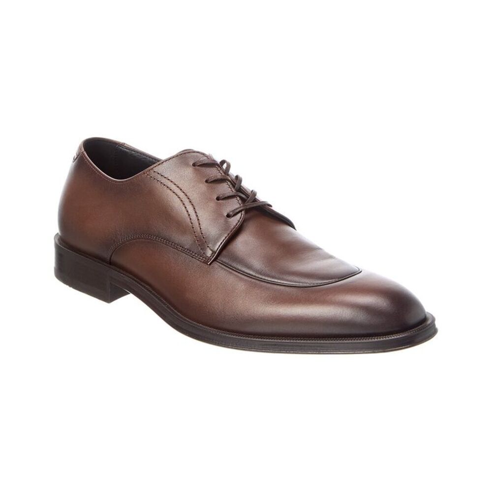 Hugo Boss Derrek Leather Derby, Brown